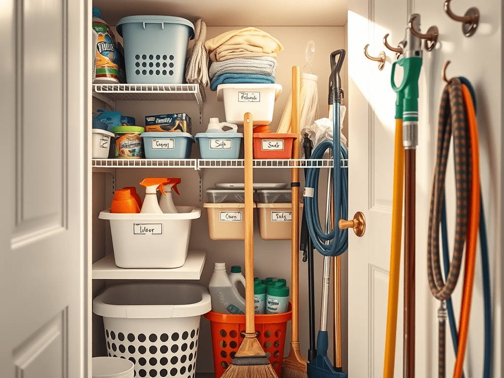 You are currently viewing Meuble de rangement pour aspirateur balai : comment optimiser l&rsquo;espace avec style